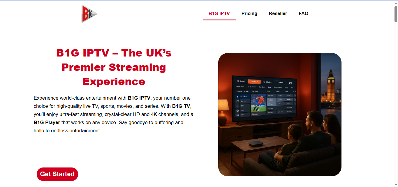 B1G IPTV UK
