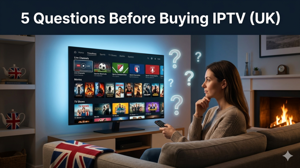 5 Questions to Ask Before Buying Any IPTV Subscription in the UK