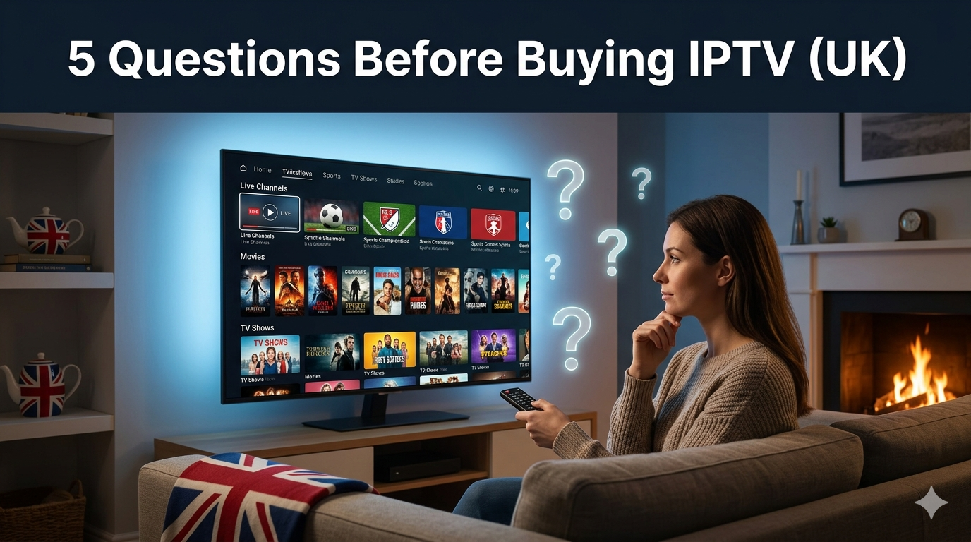 5 Questions to Ask Before Buying Any IPTV Subscription in the UK